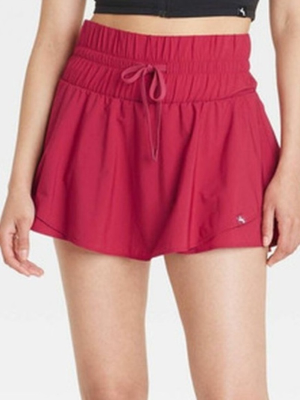 Joy Lab Women’s Athletic high rise Layered Skort in Deep red size XXL